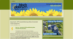 Desktop Screenshot of blackplatinumsolar.com